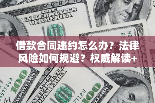 武汉借款合同违约怎么办？法律风险如何规避？权威解读+实用指南