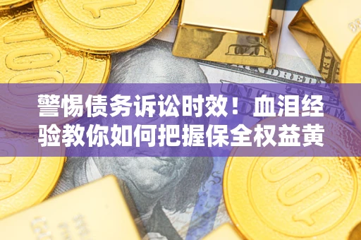 武汉警惕债务诉讼时效！血泪经验教你如何把握保全权益黄金期
