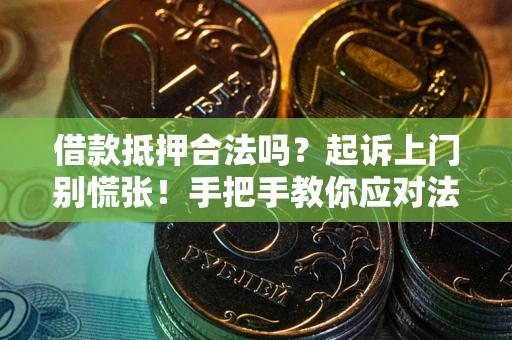 武汉借款抵押合法吗？起诉上门别慌张！手把手教你应对法律程序