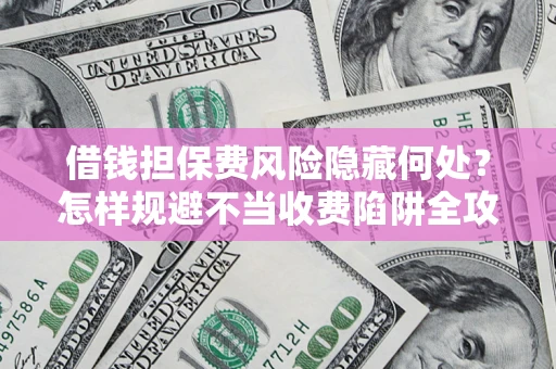 武汉借钱担保费风险隐藏何处？怎样规避不当收费陷阱全攻略！