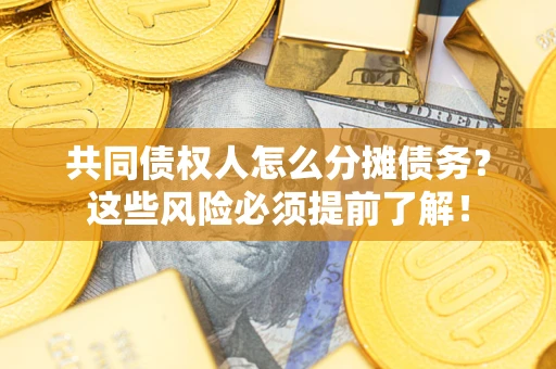 武汉共同债权人怎么分摊债务？这些风险必须提前了解！