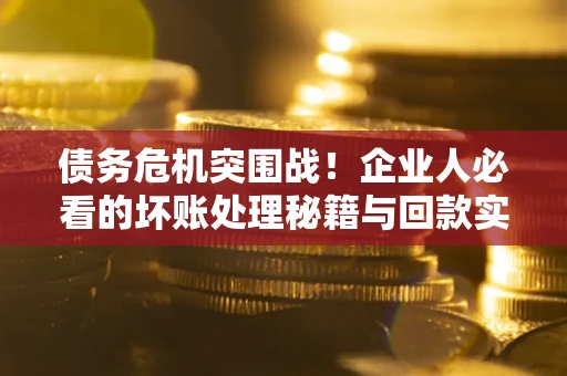 武汉债务危机突围战！企业人必看的坏账处理秘籍与回款实战指南